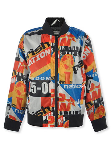 Parish Nation Boys' Allover Print Nylon Jacket - CookiesKids.com