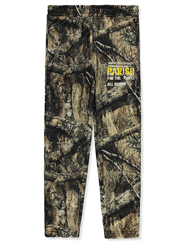 Parish Nation Boys' Camo Fleece Joggers - CookiesKids.com