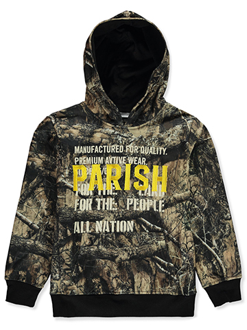 Parish Nation Boys' Camo Hoodie - CookiesKids.com