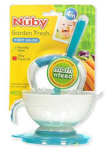 Nuby Mash N’ Feed™ 4-Piece Set - CookiesKids.com