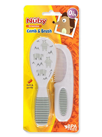 Nuby Baby Brush And Comb Set - CookiesKids.com