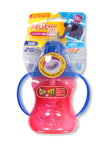 Nuby Active Sipeez Flip ’n Sip Sipper Cup (10 oz.) - CookiesKids.com
