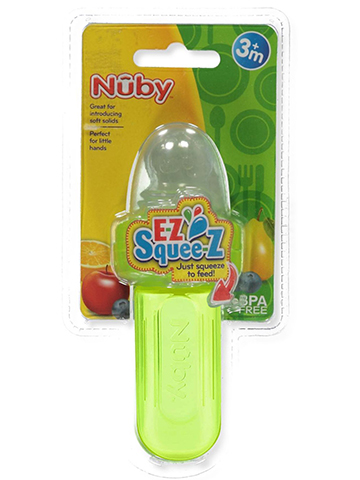 Nuby Baby E-Z Squee-Z Squeeze Feeder - CookiesKids.com