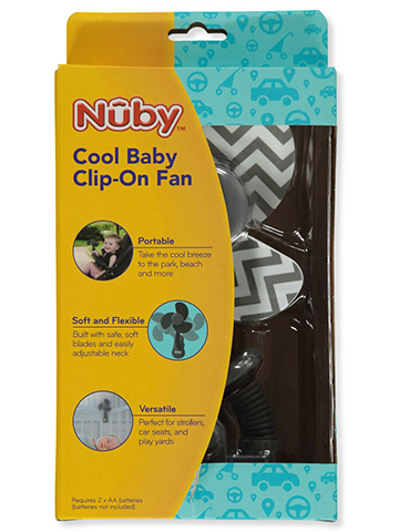 Nuby Baby Clip-On Portable Fan - CookiesKids.com