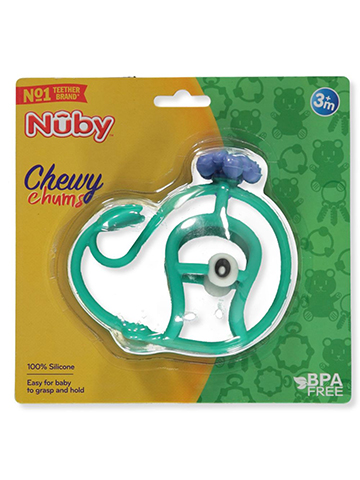 Nuby Baby Silicone Whale Teether - CookiesKids.com