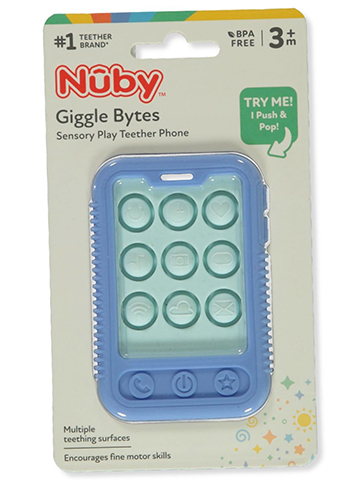 Nuby Baby Gigglebytes Phone Teether - CookiesKids.com