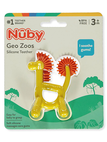 Nuby Baby Giraffe Teether - CookiesKids.com