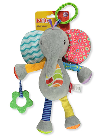 Nuby Baby Teether Toy With Clip - CookiesKids.com