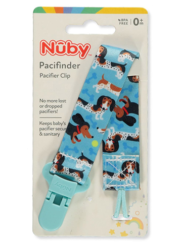 Nuby Baby Pacifinder Pacifier Clip - CookiesKids.com