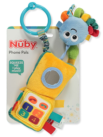 Nuby Baby Plush Cellphone Toy - CookiesKids.com
