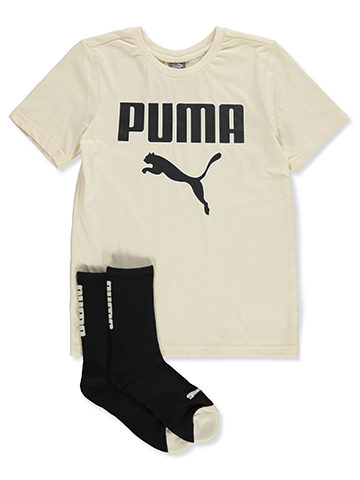 Puma Boys' 2-Piece T-Shirt and Socks Set - CookiesKids.com