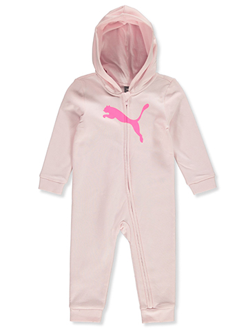 Puma Baby Girls' Hooded Coveralls - CookiesKids.com