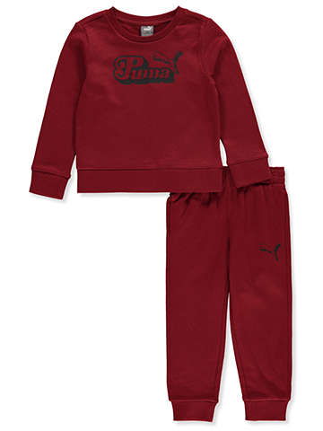 Puma Boys' 2-Piece Joggers Set Outfit - CookiesKids.com