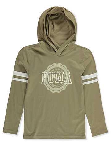 Puma Boys' Varsity Hooded T-shirt - CookiesKids.com