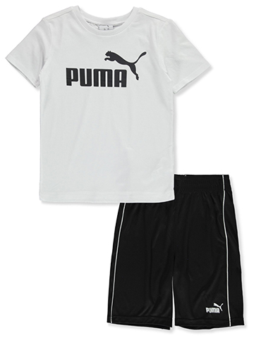 Puma Boys' 2-Piece Claws Short Set Outfit - CookiesKids.com