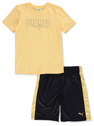 Puma Boys' 2-Piece Stencil Set Outfit - CookiesKids.com