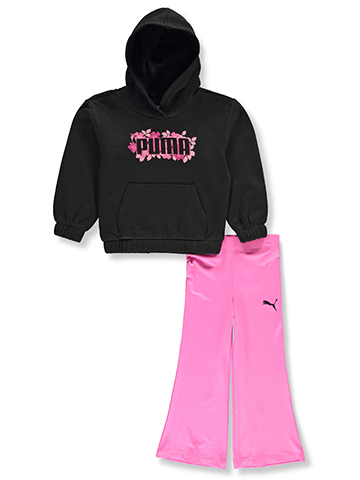 Puma Girls' 2-Piece Flared Leggings Set Outfit - CookiesKids.com
