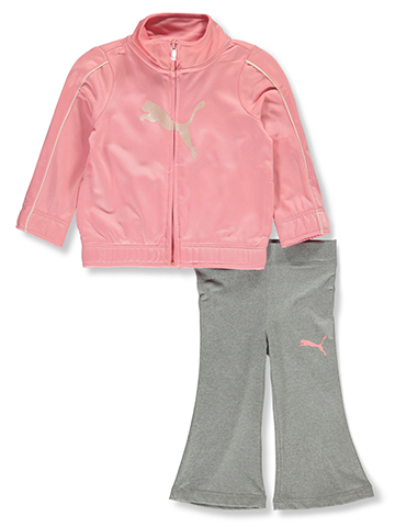 Puma Baby Girls' 2-Piece Jacket Flared Leggings Set Outfit - CookiesKids.com