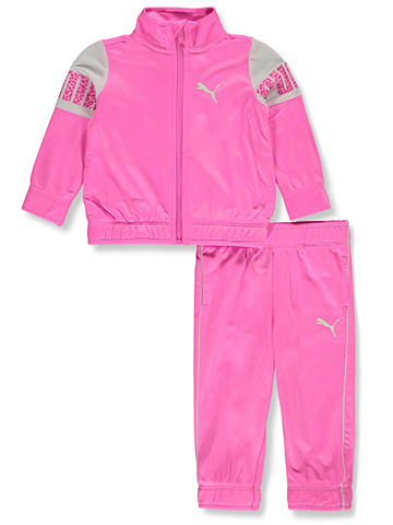 Puma Baby Girls' 2-Piece Tracksuit Joggers Set Outfit - CookiesKids.com
