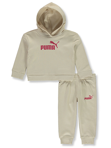 Puma Baby Girls' 2-Piece Joggers Set Outfit - CookiesKids.com