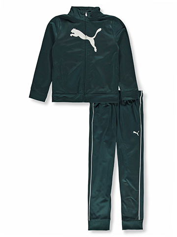 Puma Boys' 2-Piece Tricot Track Jacket Set Outfit - CookiesKids.com