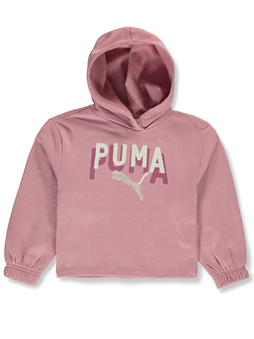 Puma Girls' Fleece Pullover Hoodie - CookiesKids.com