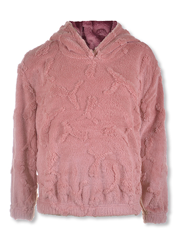 Puma Girls' Embossed Sherpa Hoodie - CookiesKids.com