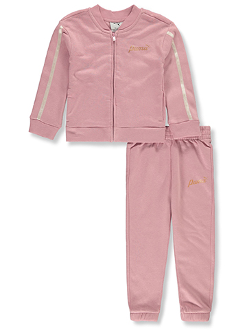 Puma Girls' 2-Piece Joggers Set Outfit - CookiesKids.com