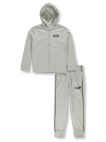 Puma Boys' 2-Piece Pounce Fleece Joggers Set Outfit - CookiesKids.com