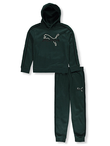 Puma Boys' 2-Piece Volt Fleece Joggers Set Outfit - CookiesKids.com