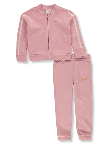 Puma Girls' 2-Piece Joggers Set Outfit - CookiesKids.com