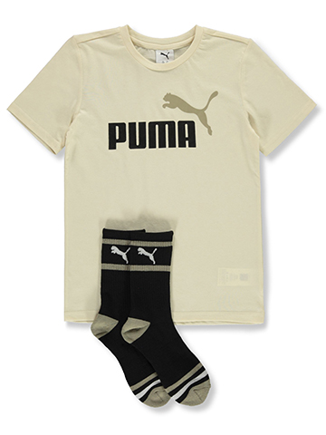 Puma Boys' 2-Piece Pounce T-Shirt Socks Set - CookiesKids.com