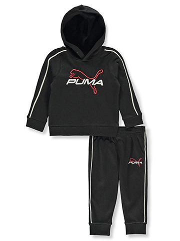 Puma Baby Boys' 2-Piece Hoodie Joggers Set Outfit - CookiesKids.com