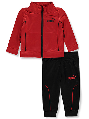 Puma Baby Boys' 2-Piece Tricot Joggers Set Outfit - CookiesKids.com