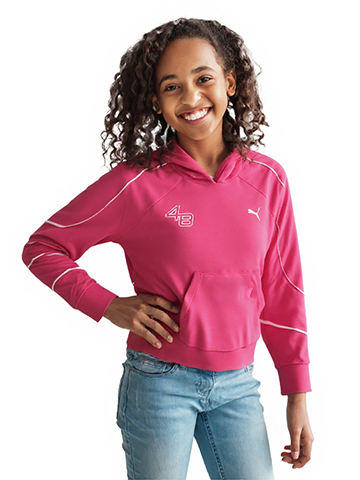 Puma Girls' Pounce Fleece Hoodie - CookiesKids.com