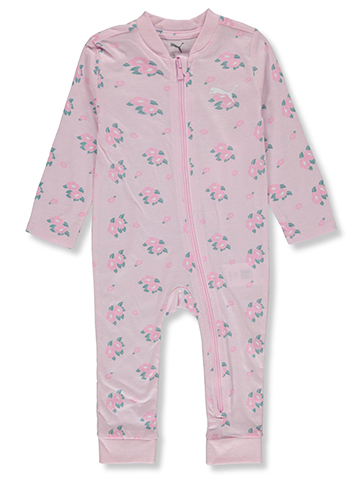 Puma Baby Girls' Zipper Coveralls - CookiesKids.com