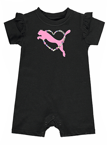 Puma Baby Girls' Heart Romper - CookiesKids.com