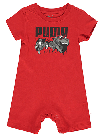Puma Baby Boys' T-Rex Dinosaur Romper - CookiesKids.com