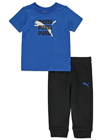 Puma Baby Boys' 2-Piece Joggers Set Outfit - CookiesKids.com