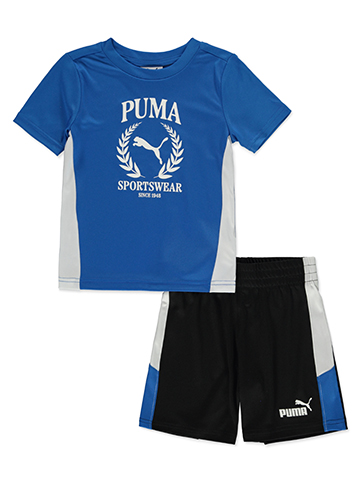 Puma Baby Boys' 2-Piece Prestige Shorts Set Outfit - CookiesKids.com