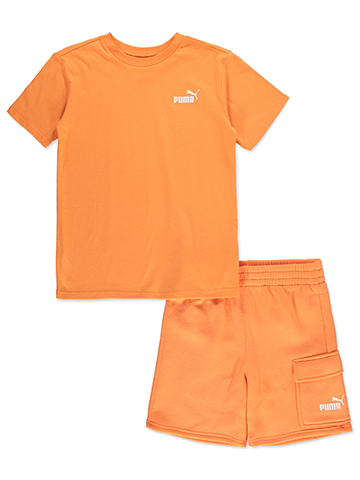 Puma Boys' 2-Piece Shorts Set Outfit - CookiesKids.com