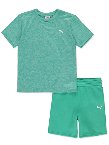 Puma Boys' 2-Piece Shorts Set Outfit - CookiesKids.com