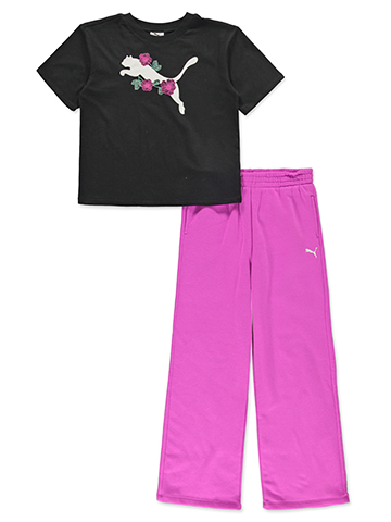Puma Girls' 2-Piece Pants Set Outfit - CookiesKids.com