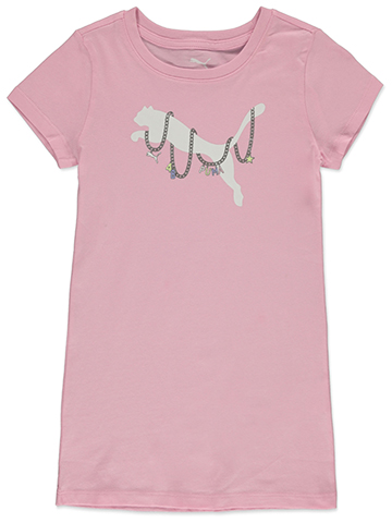 Puma Girls' Charmed T-Shirt Dress - CookiesKids.com