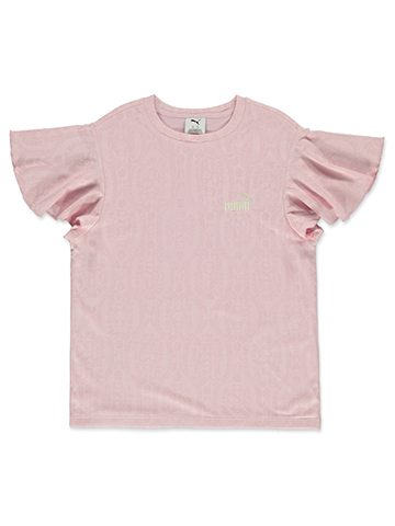 Puma Girls' Ruffle Lace T-Shirt - CookiesKids.com