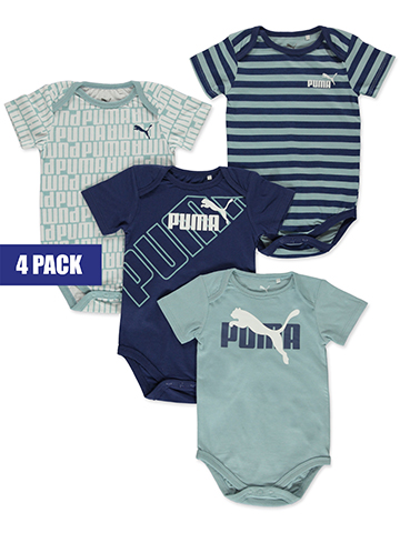 Puma Baby Boys' 4-Pack Bodysuits - CookiesKids.com