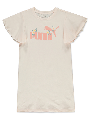 Puma Girls' Casual Floral T-Shirt Dress - CookiesKids.com