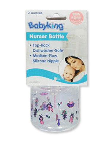 Baby King 2 oz. Nurser Bottle - CookiesKids.com