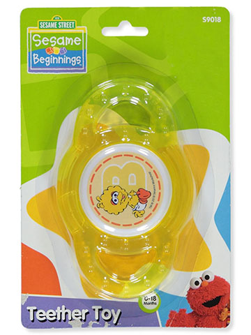 Plaza Sesamo “Big Bird & Pancho Contreras” Rattle Water Teether - CookiesKids.com