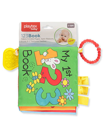 Playtex 123 Teething Book - CookiesKids.com